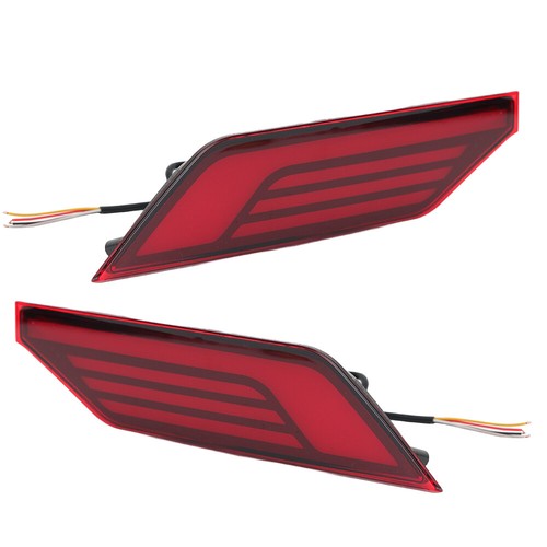 2x Rear Bumper Reflector Light For Mitsubishi Pajero Sport 2019-2021 2022 2023 - Picture 8 of 9