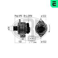 ERA Lichtmaschine Generator 140A 14V FüR Opel Zafira B 1.9 Cdti 210689A
