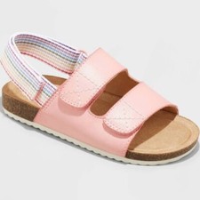 Toddler girls Amoura Pink Adjustable Strap Sandal- cat jack - Size 5 - new