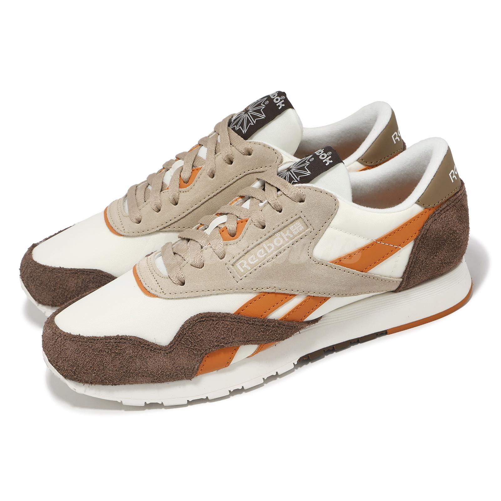 Reebok Classic Nylon Vintage Sneakers for Men in Mahogany Chalk Terracotta