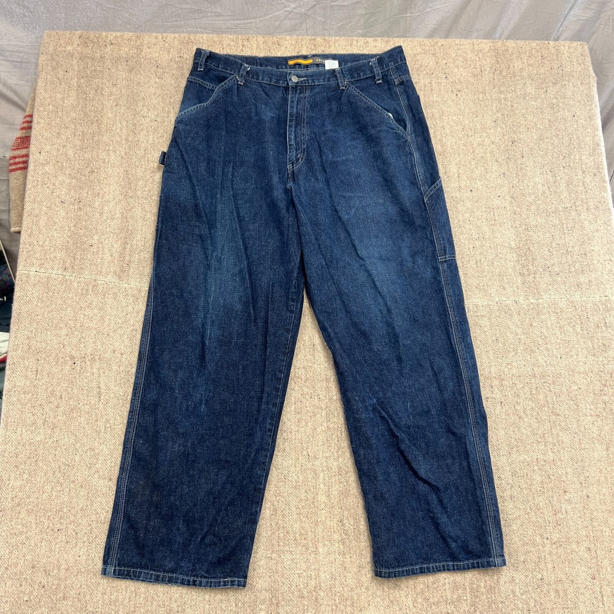 Vintage Levi's Silvertab Carpenter Jeans Mens 36x32 Blue