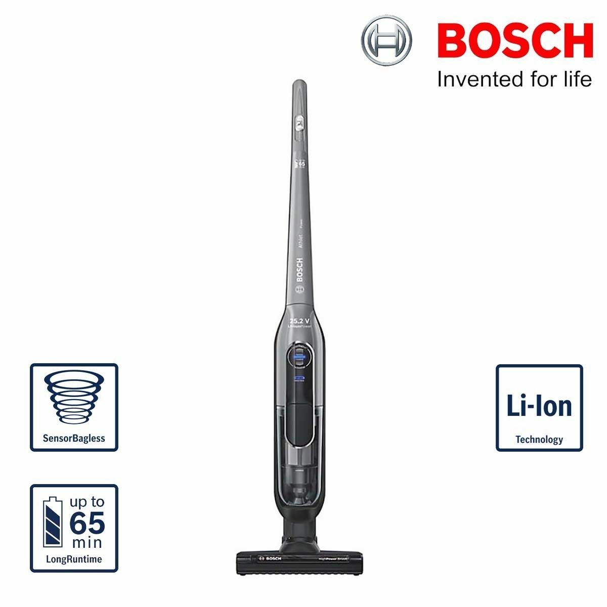 Bosch BBH65KITGB 25.2V Cordless Bagless Upright Stick Vacuum Cleaner 4242005030903 eBay