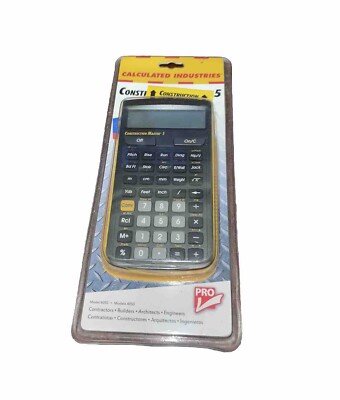 Calculated Industries Construction Master 5 Calculator Open Box