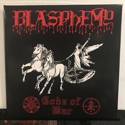 Blasphemy - Gods Of War LP 2023 Nuclear War Now! - ANTI-GOTH 399