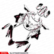 Graphics Kit Stickers Complete for 790 890 Adventure R ADV 2019 2020 2021 2022