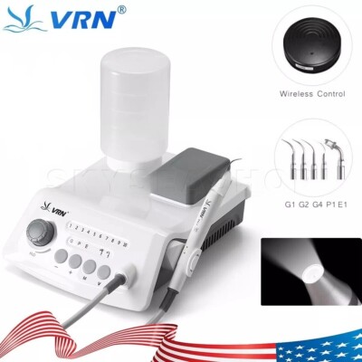 LED Dental Ultrasonic Piezo Scaler Handpiece Bottle Fit EMS Cavitron VRN-A8 USA
