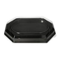 Papstar Deckel FüR Servierplatten 45 X 31,5 X 6,3Cm Transparent 10 StüCk
