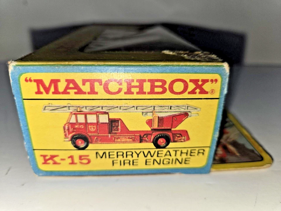 Matchbox K-15 King Size: Merryweather Fire Engine - New in original box - Image 3 of 4