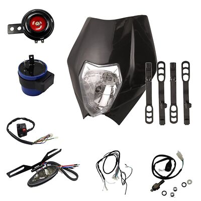 Universal Regulator/Rectifier With Light Kit For Dirt Bikes & Pit Bikes - Atomik, Thumpstar, Honda
