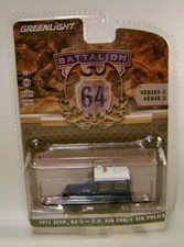 1971 '71 JEEP DJ-5 U.S. AIR FORCE CHASE BATTALION 64 MILITARY GREENLIGHT 2022