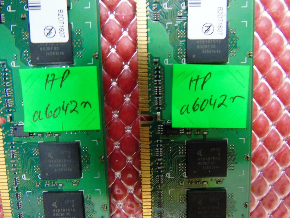 HP a6042n PC, 1GB (2 x 512MB) HYS64T64000HU-3S-B Desktop Memory 1Rx8 PC2-4200U - Image 2 of 4