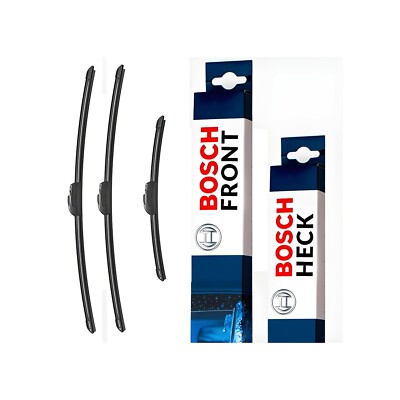 BOSCH Scheibenwischer Set Front- & Heckwischer u.A passend für VW Golf 97-2002