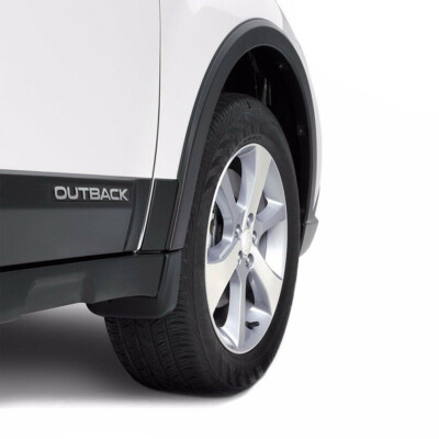10-14 Subaru Outback Rear Splash Guard Mud Flap Set OEM J101SAJ500