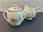 Cunningham & Pickett Princess Pattern Creamer & Lidded Sugar Vintage Set