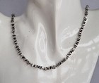 Danish 1990's RAUFF Silver 925s Modernist 21 Links Necklace