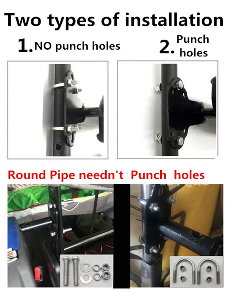 Car Truck Black Adjustable Armrests Arm Rest PU Foam Comfortable For Left Right — 第 4/4 张图片