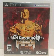 Supremacy MMA Sony PlayStation 3 Game *No Manual* Fighting Mixed Martial Arts