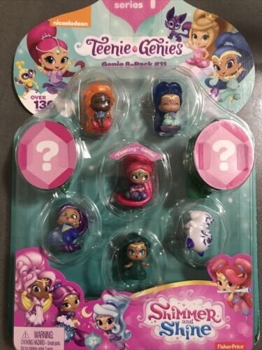 Shimmer Shine Teenie Genies Series Season Genie 8-Pack #11 NEW Micro  Figures