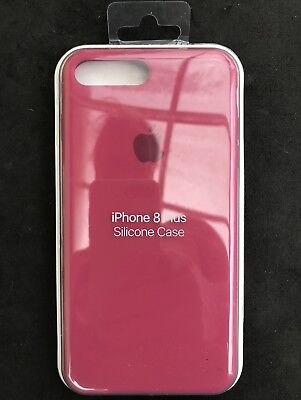 Apple IPHONE 7/8 Più Custodia IN Silicone Superbo Originale Cover - Rosa Rossa | eBay