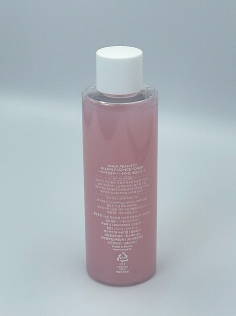 ANUA] Peach 77 Niacin Essence Toner 250ml / Korean Cosmetics