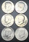 1979 / 1980 / 1981 / 1982 / 1983 / 1984  Kennedy Half Dollars