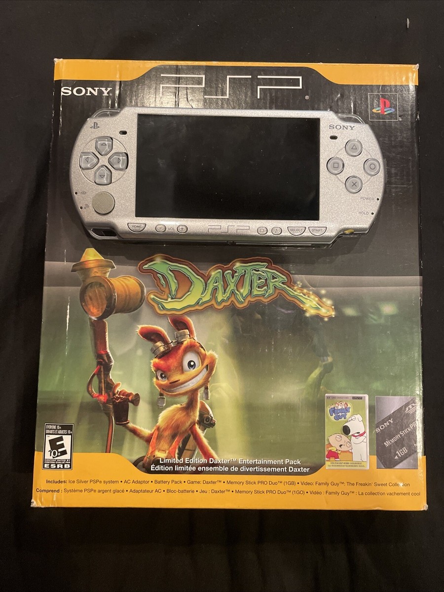 Sony PSP Silver Limited Edition Daxter Entertainment Pack Sony PSP Silver Limited Edition Daxter Entertainment Pack