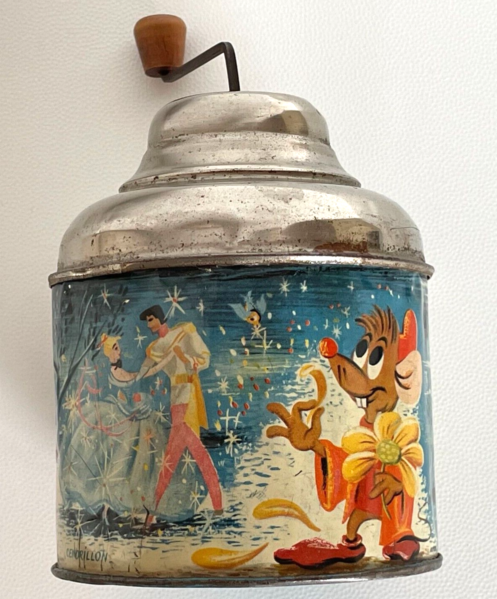 Jouet Ancien Boîte à Musique Moulin EMILE CAMELIN - Tôle Litho - France 1920/40