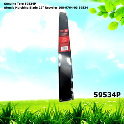 Genuine Toro 59534P Atomic Mulching Blade  22  Recycler 108-9764-03 59534