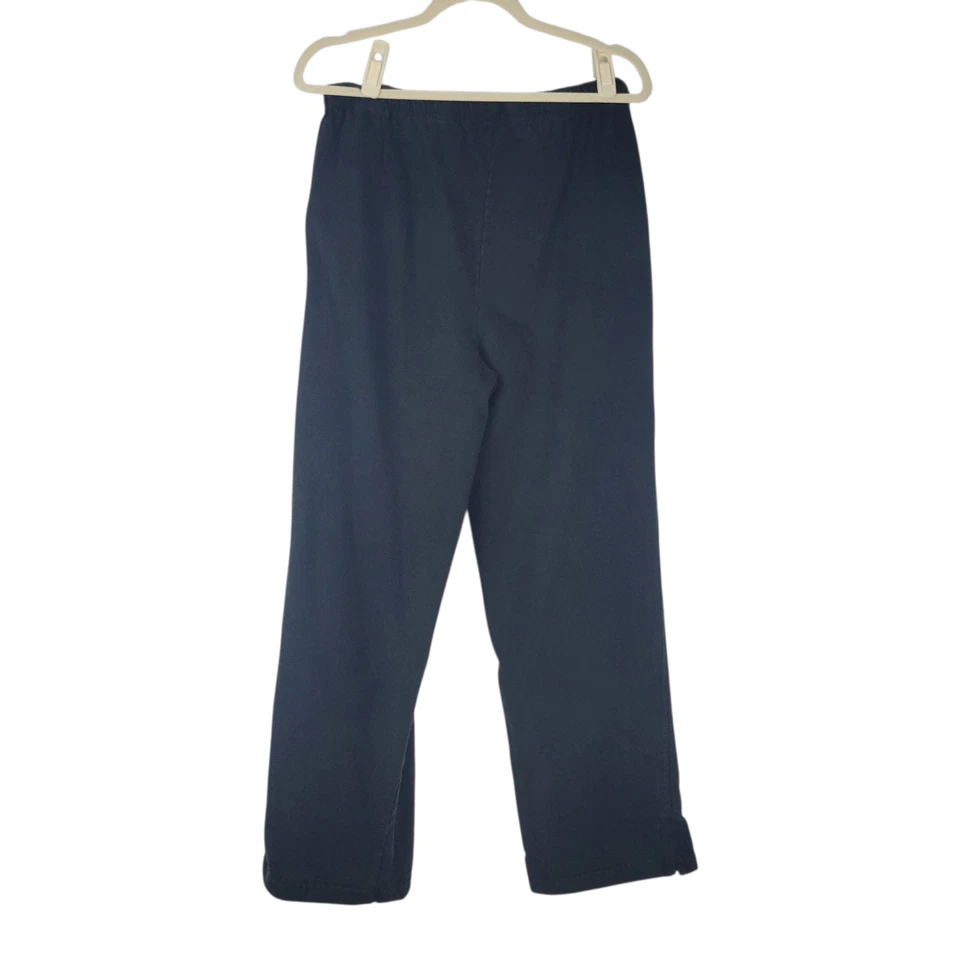 Onque Casuals Pants Womens size XL Black Tie Waist Sweatpants Jogger - Image 2 of 4