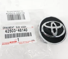 Genuine OEM Toyota 42603-08010 Wheel Center Cap Ornament