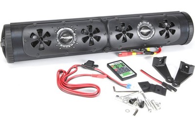 BAZOOKA BPB24-G3 PARTY BAR 24  AMPLIFIED BLUETOOTH LED SOUND BAR w/ 8 SPEAKERS