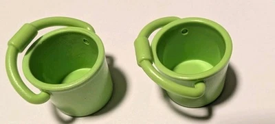 playmobil Lot seau Vert Ecurie jh12 NEUF - Photo 1/2