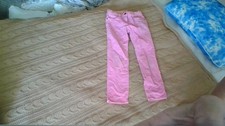 Pink Corduroy Pants Crewcuts Toothpick Girls Size 6 Ribbed Inter Adjstrs Stretch