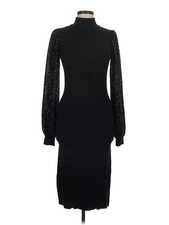 Eliza J Women Black Cocktail Dress M