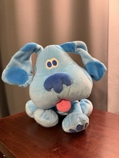 Vintage Blues Clues Plush Dog Viacom Eden 1998 Stuffed Animal Toy Nick Jr.