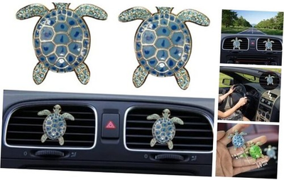 #ad Blue Sea Turtle Car Air Freshener Clips 1 Count Pack of 2 Blue Sea Turtle $15.50