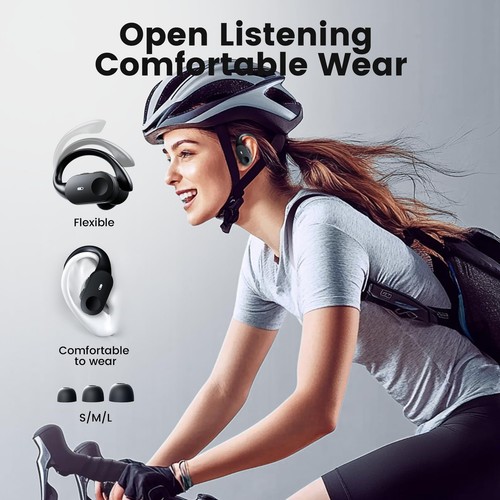 Wireless Earbuds for Sports, 80hrs Playtime with Earhooks, 5.3 Bluetooth Earb... - Picture 2 of 8