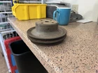 GM 1969-72 Chevy 396 427 454 Water Pump 2 Groove Pulley 351680-AA OEM