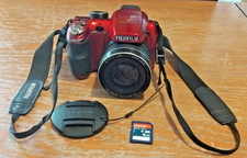 Fujifilm FinePix S4300 14.0MP Digital Camera - Red With SD Card Working