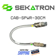 ♻️ Cisco CAB-SPWR-30CM PowerStack Cable – Tested⚡Fast Shipping