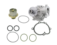 Water Pump + Coolant Thermostat + Gasket + O-Rings for BMW M3 (2001-2006)