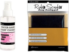 Ranger Inkssentials Water-Based Stamp Cleaner Spray  "Rub It Scrub It"...
