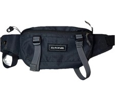 Dakine Hot Laps 1L Fanny Hip Pack Black Unisex Adjustable Strap Bag Ripstop
