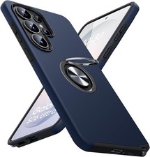 Heavy Duty Shockproof Case for Samsung Galaxy S26 Ultra, Dual Layer, Black Cover