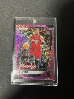 2024-25 Panini Prizm Monopoly Bam Adebayo Purple Shimmer Prizm #29 Miami Heat /5