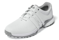 NEW Adidas Tour 360 SL 25 Golf Shoes - White / White / Silver - 11.5