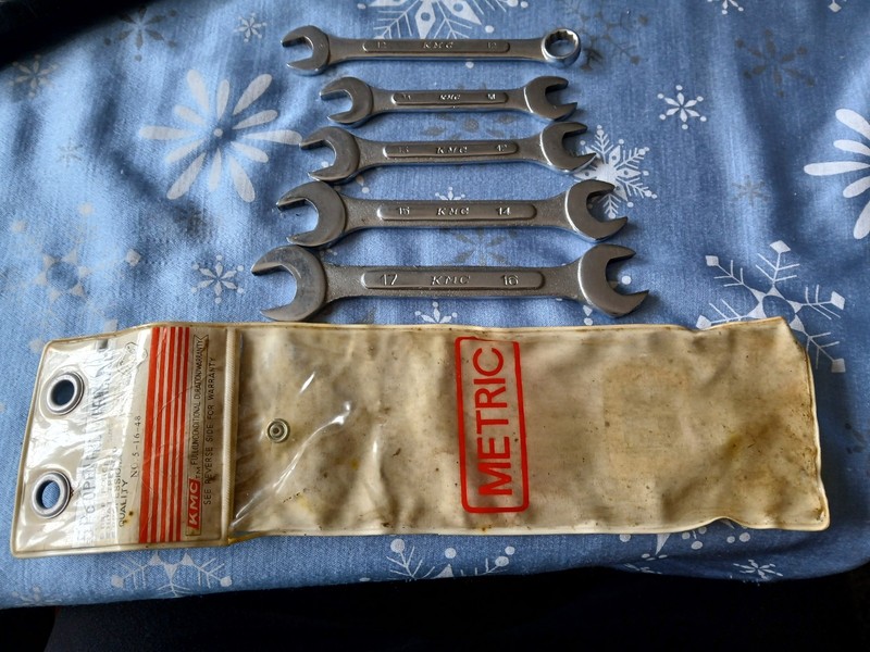 ☆☆☆PRICE DROP☆☆☆K-MART KMC WRENCH LOT PLUS POUCH L@@K