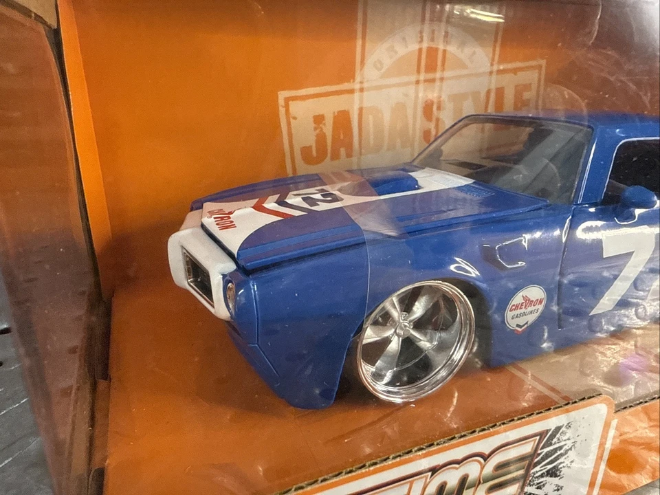 Pontiac Firebird 1972 Big Time Muscle coche diecast escala 1/24 nuevo en caja Foto 4 de 4