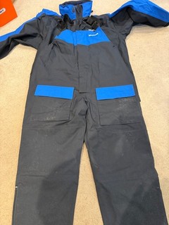 Mustad Blue Fishing Jacket and Salopettes XL