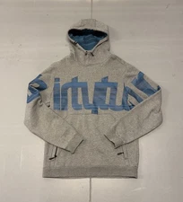 ThirtyTwo Snowboarding Hoodie Mens Medium Blue/Gray Kangaroo Pocket